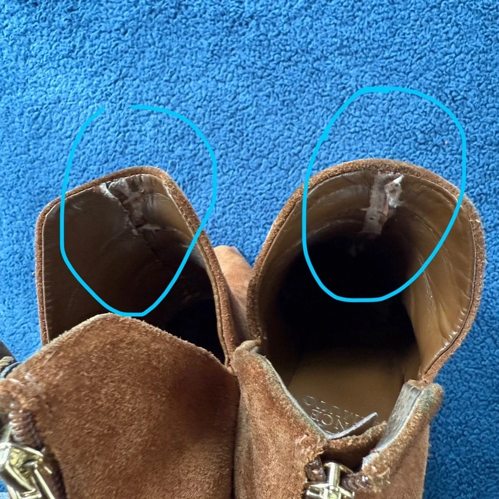 Sz 7 — Vince Camuto Bibestie suede ankle booties - Picture 12 of 12
